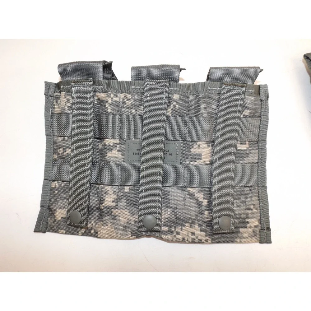 US Triple 3 Magazine pouch & Single Side Pouch: both MOLLE II ACU Digital Camo
